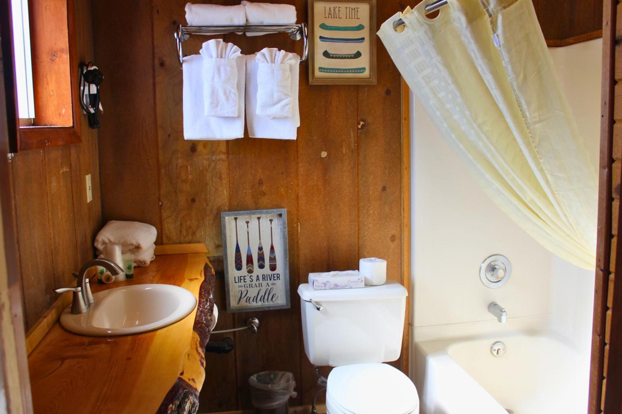 River Lodge Island Park Quarto foto